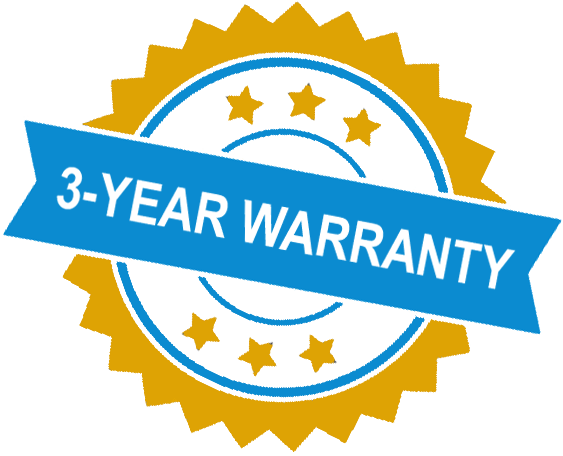 3_year_warranty_2024 2 Post Lifts with Base: LUXUS HML35