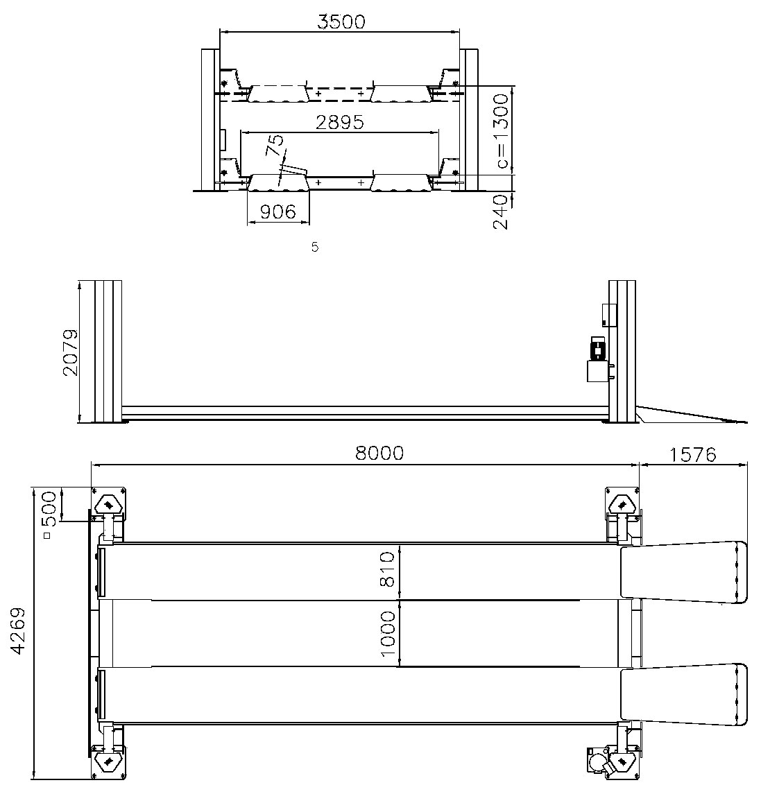 4-Post-Commercial-Vehicle-Lifts-dims Four Post Commercial Vehicle Lifts 