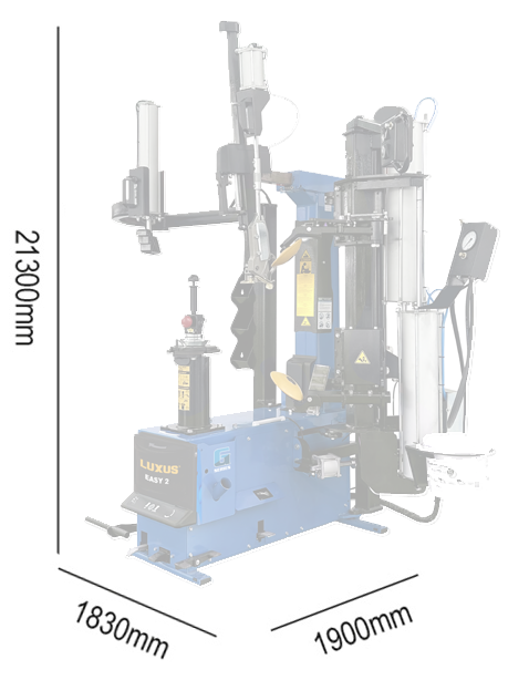 Easy_2dims Luxus G-Series EASY 2 Tyre Changer